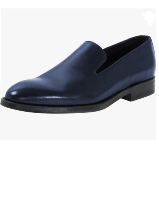 FSJ Blue Men\'s Classic Slip-On Dress Loafers, Smooth Leather Comfort Shoes main image 6